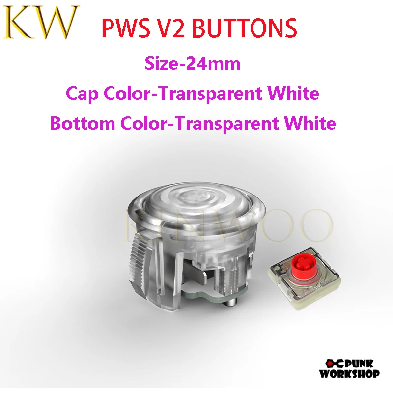 13PCS 24mm & 1PCS 30mm PUNK WORKSHOP PWS Blaze Buttons Set