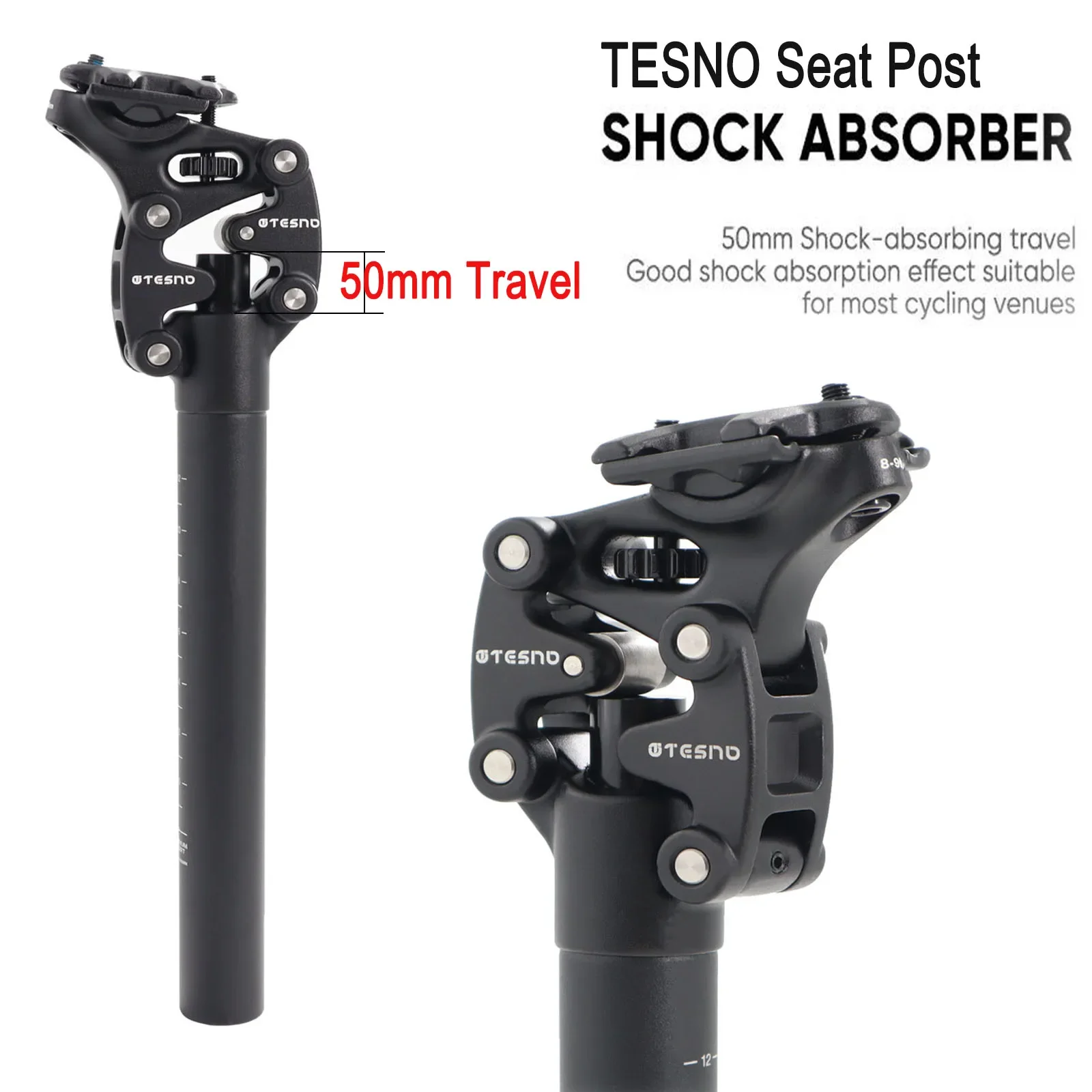 TESNO MTB Shock Absorber Seatpost 1