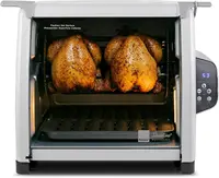 6000 Platinum Series Oven, Digital Display, 12-Pound Capacity, Auto Shutoff, Includes Rotisserie Spit, Multi-Purpose Basket 1