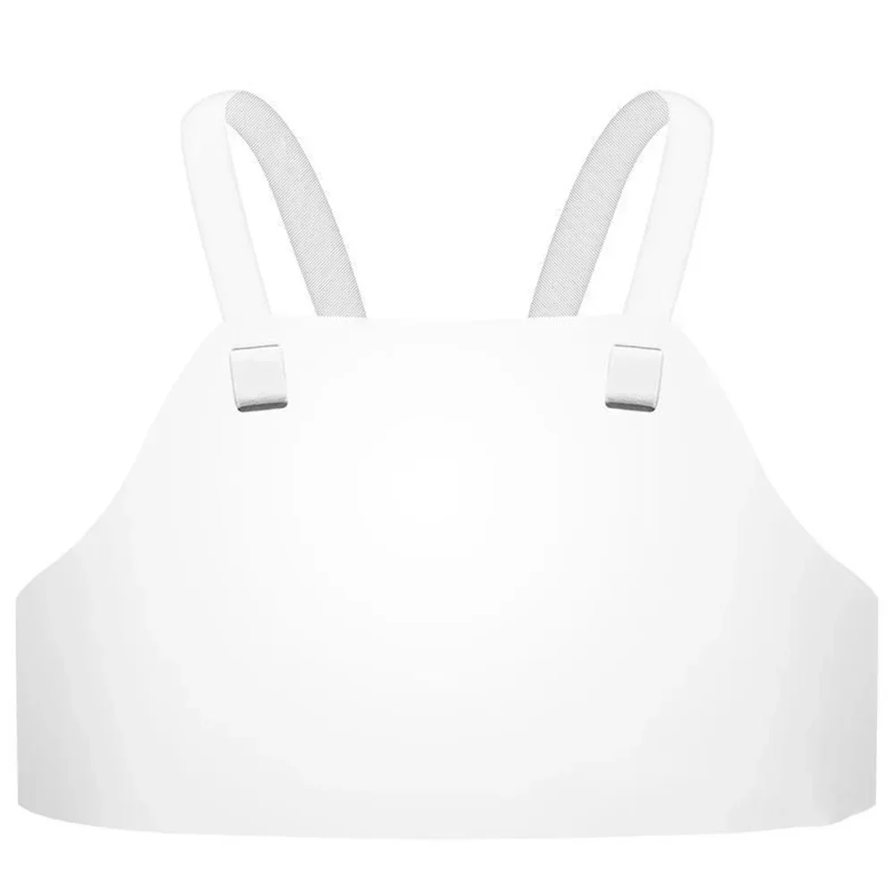 XS-XL Fencing Chest Protector For Men/Women Fencing Product Equipment Gear Plastic Chest Guard White Guard