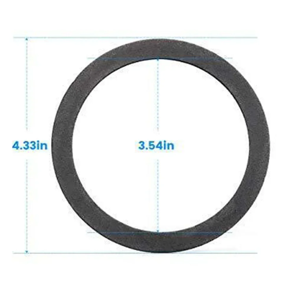 5Pcs Strainer Gasket Seal Ring Rubber Washer for 3-1/2 Inch Kitchen Sink Drain Basket Strainer Sink Accessories