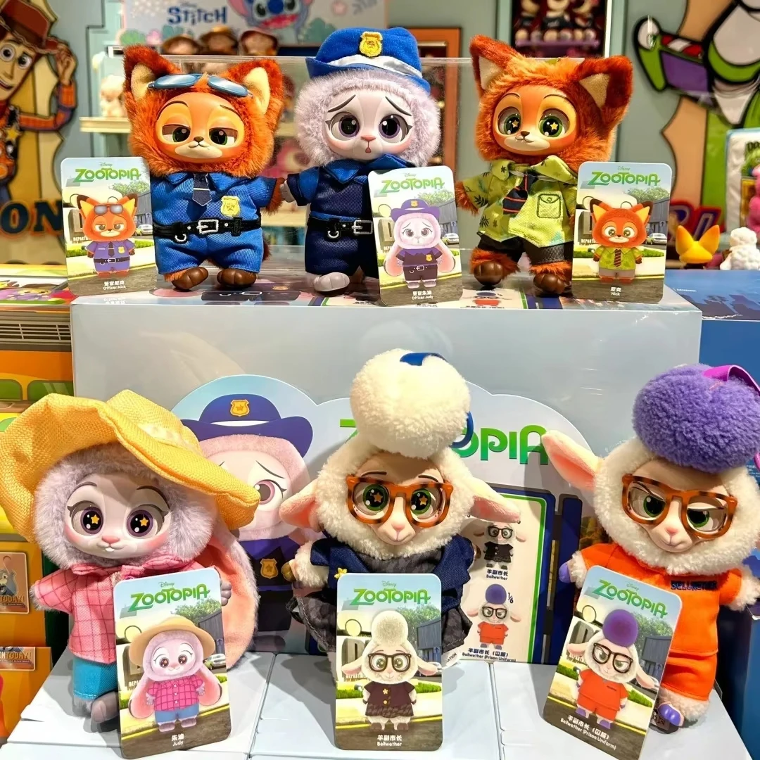 Miniso ズートピアブラインドボックスかわいいニックジュディ