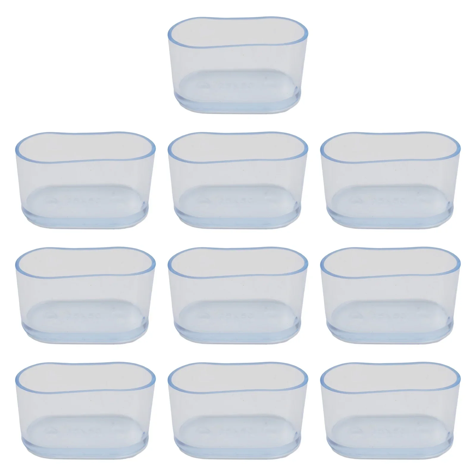 Oval Covers Chair Leg Cap 10Pcs Patio Rubber Floor Protectors For Outdoor Furniture Garden Office 2022 Durable