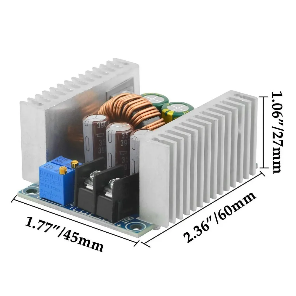 300W 20A 고출력 조절식 정전류 LED 드라이버 (상업용 가정 조명 충전 컨버터)