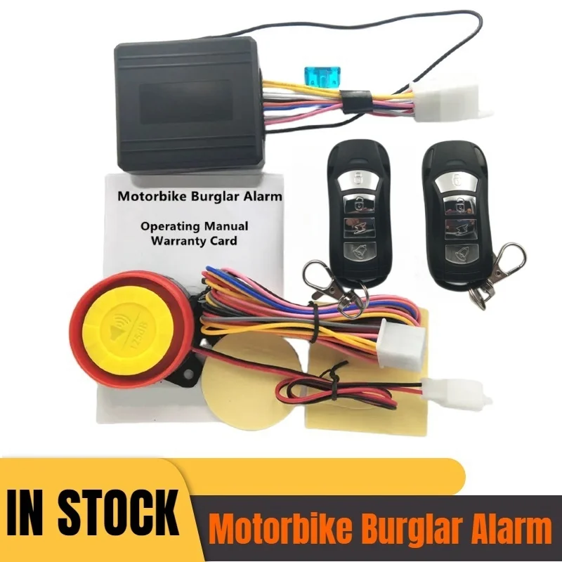 12V Motorcycle Theft Protection Remote Activation Motorbike Burglar Alarm Accessories With 2 Car Model Remote Control Key 2022 new digital television antenna 4k 3600 miles wall mounted 360 degree thunder protection aerial with signal amplifier