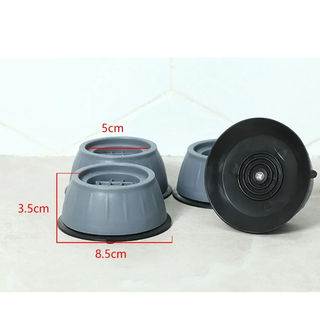 Washing Machine Shock Absorber 4PCS Rubber Pads for Washing Machine Anti Vibration