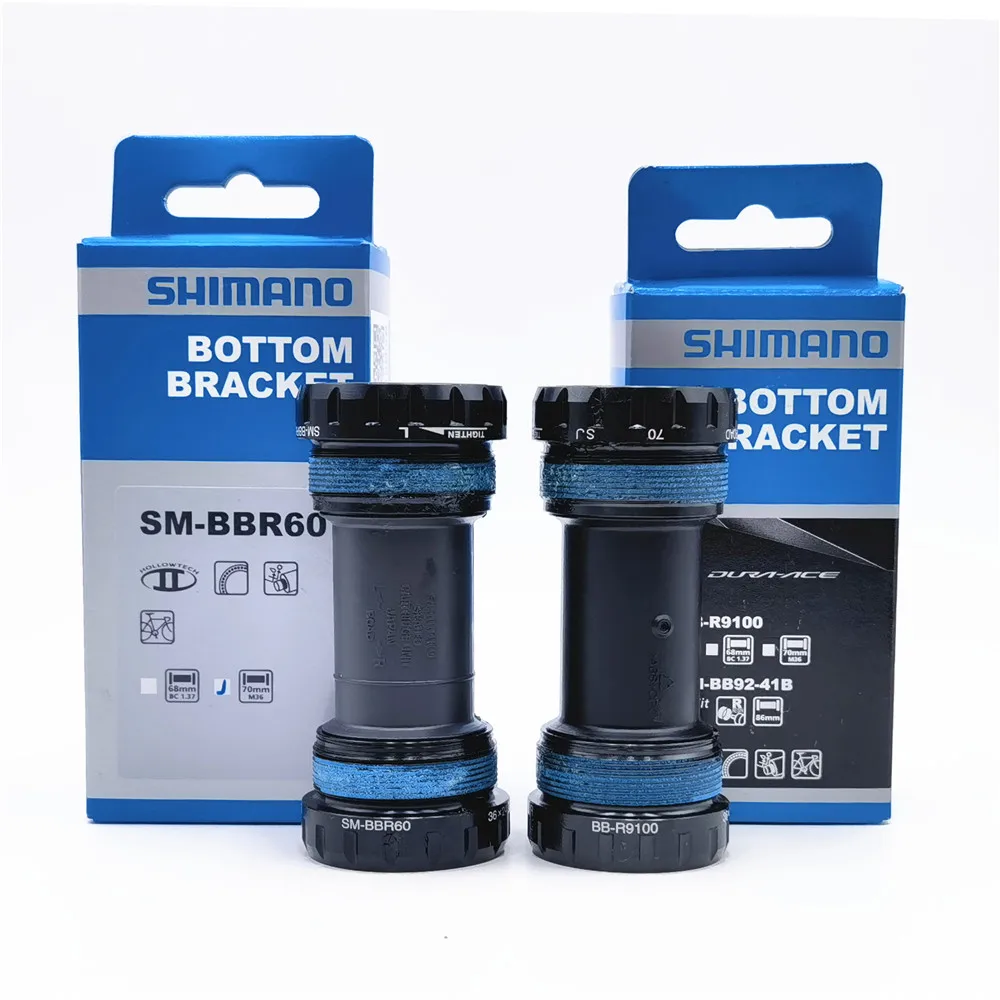 Shimano SM-BBR60 BB-R9100 Italian Threaded 70mm Road Bike Bottom
