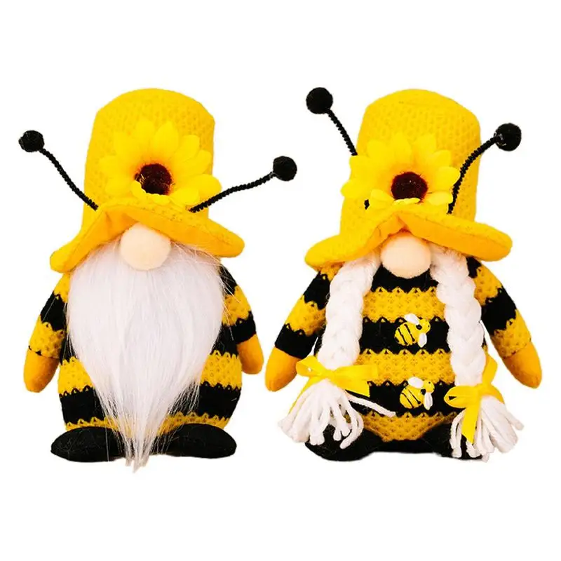 New Bee Rudolph Doll Toys Gnome Stuffed Doll Kids Gift Birthday Party Decoration Desktop Figurine Ornaments Home Supplies