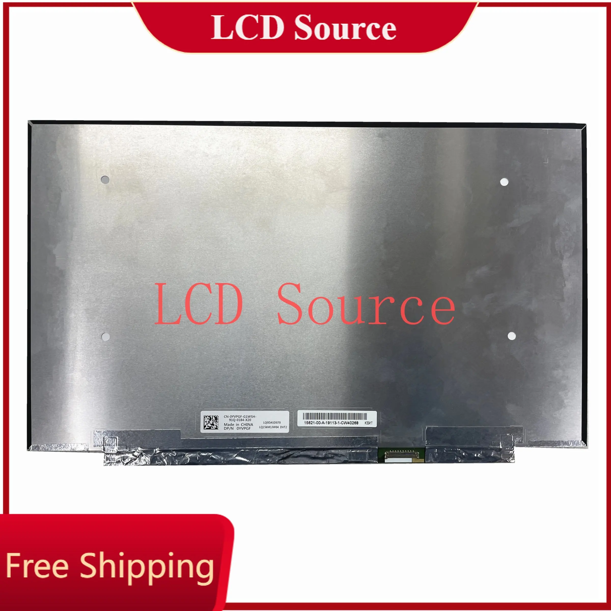 

LQ0DASD070 LQ156M1JW04 DVT2 15,6 ''240 Гц FHD ноутбук LQ156M1JW07 LQ156M1JW09 ЖК-панель экрана подходит для детской LQ156M1JW03