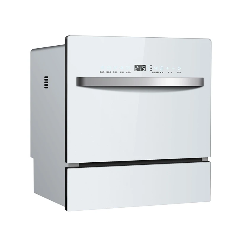 8 Sets of Cutlery Built-in Kitchen Dishwasher, Hotel Restaurant Dishwasher, Automatic Dishwasher 460 * 430 * 500mm 6