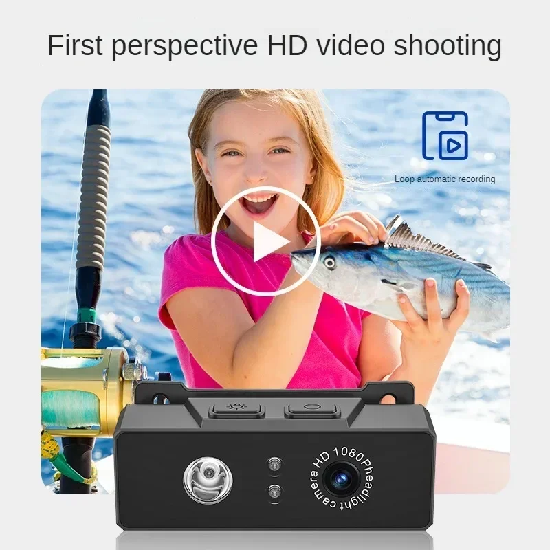 Mini Camera First Perspective Moving Camcorder Built Battery Action Cam Wave Hand Induction Video Recorder 1080P Small Bodycam 4