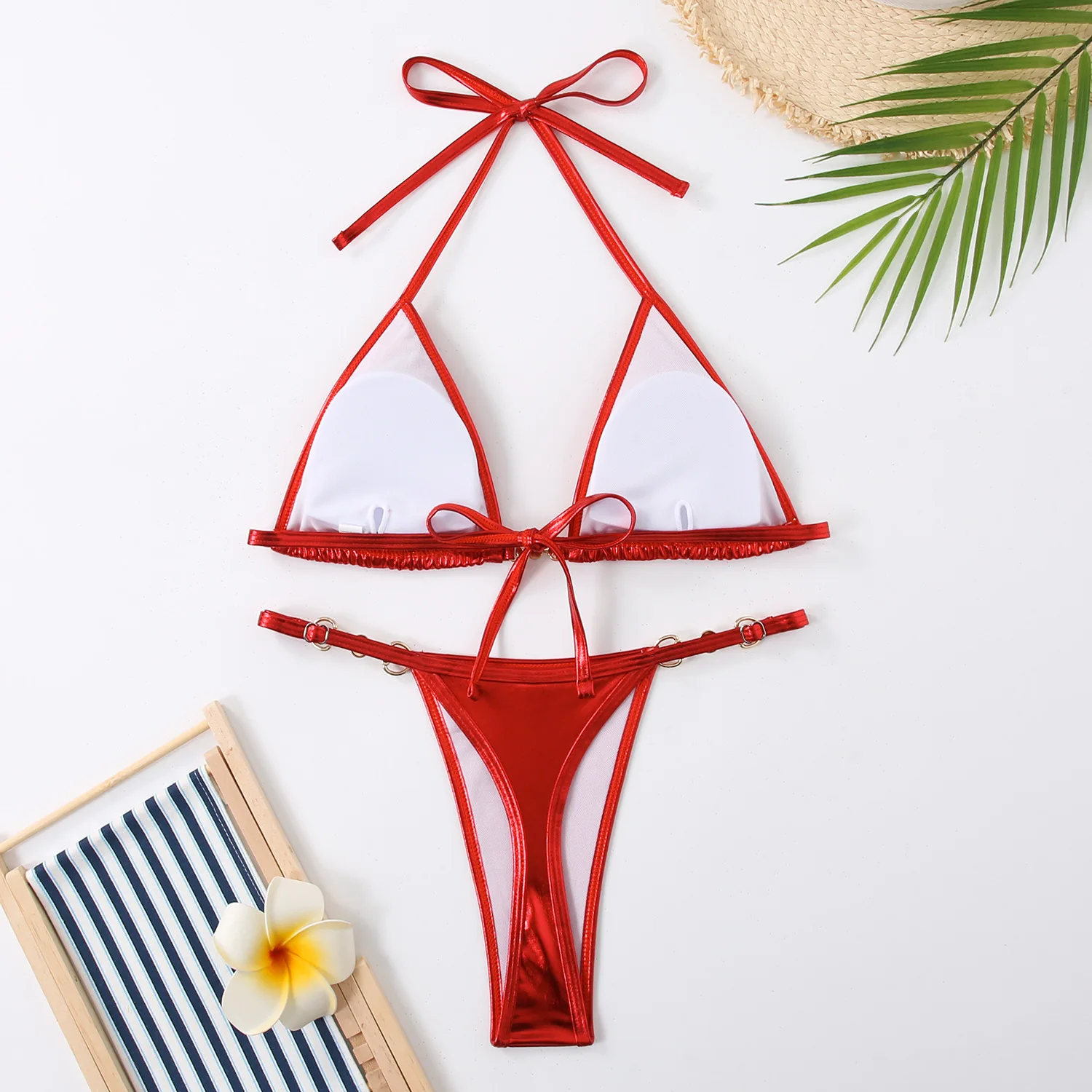 Sexy Micro Bikini Swimsuit Women 2025 Brazilian Brozing