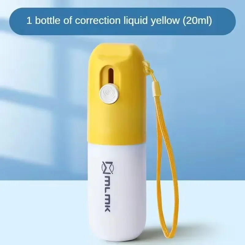 Thermal Paper Correction Fluid with Portable Unboxing Knife - Durable Data Identity Protection Eraser