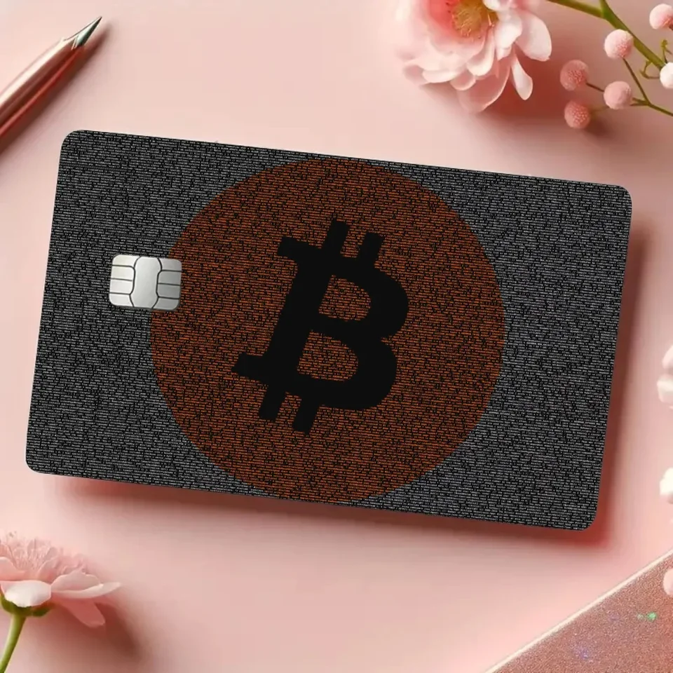 Custom Debit Card Stickers BitCoin - - Your Favorite Card Dezine Credit  Card Skin