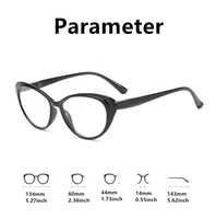 Lunettes de lecture pour femmes, Antiblulette de haute qualité, lunettes, mode polyvalente rétro œil de chat, charnière à ressort, nouvelle collection 2025 3
