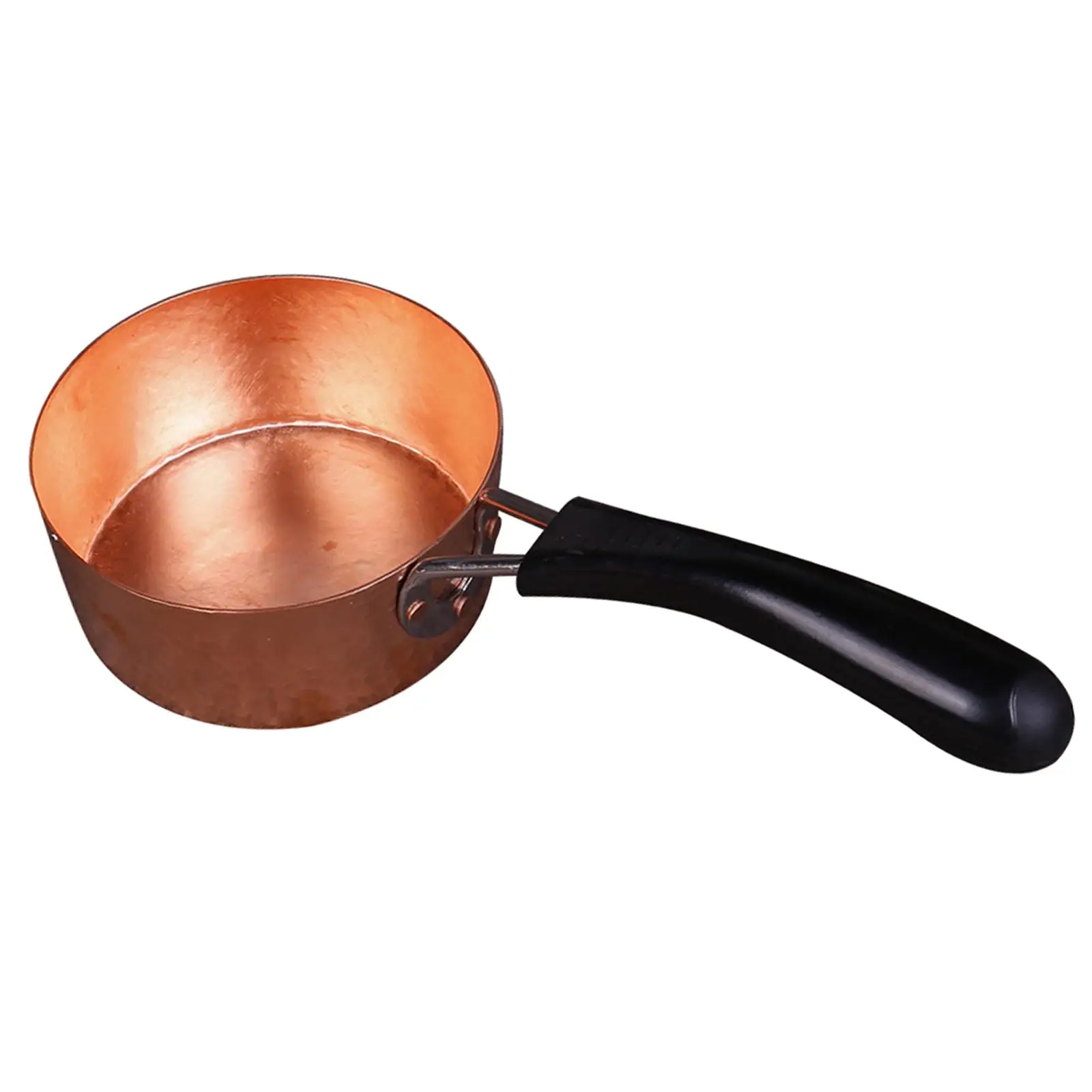 

Sauce Pan Copper Pot without Lid Wamer Pan Copper Melting Butter Saucepan Milk Pot for Kitchen Home Household Boiling Cooking