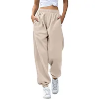 Women's Bottom Sweatpants No Drawstring Joggers Pants Workout High Casual Pants for Women 4x-5x Long Yoga Pants 4