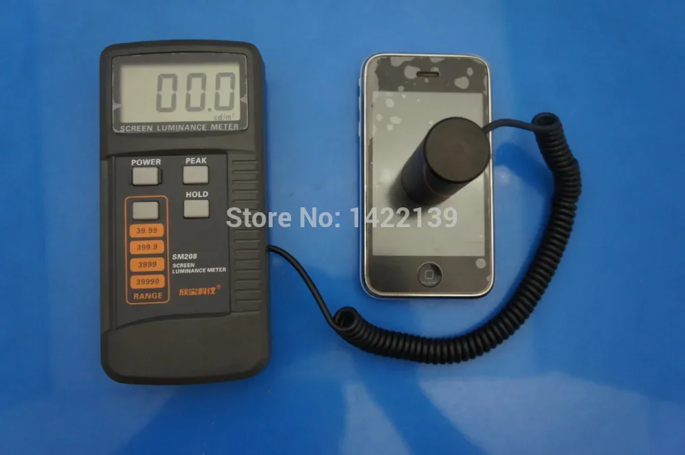 SM208 Portable Mini Luminance Light Meter | 0.01–39990 cd/m² Screen & TV Brightness Tester for X-Ray Display Calibration detail image 4