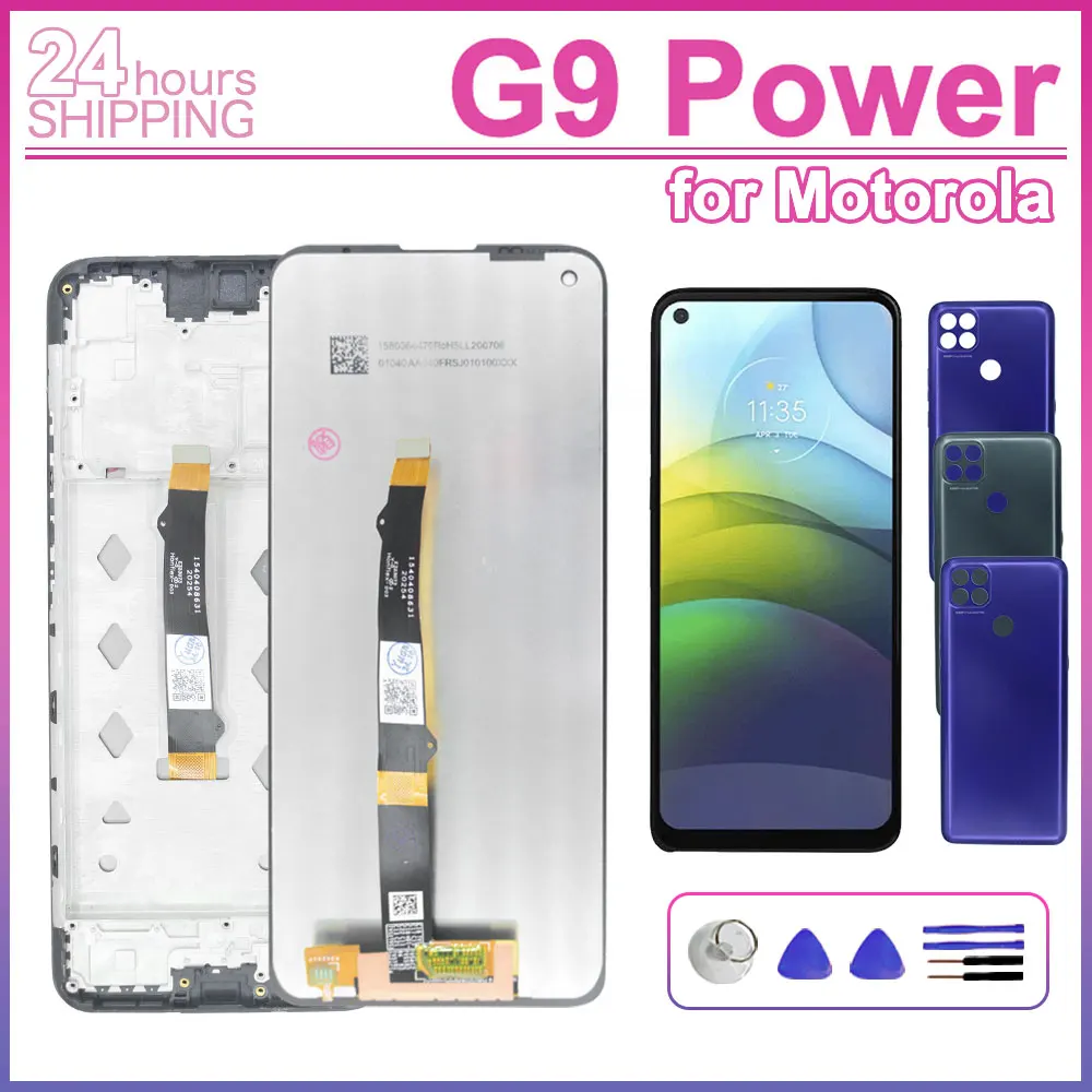 Premium LCD Display Touch Screen Digitizer Assembly for Motorola Moto G9 Power