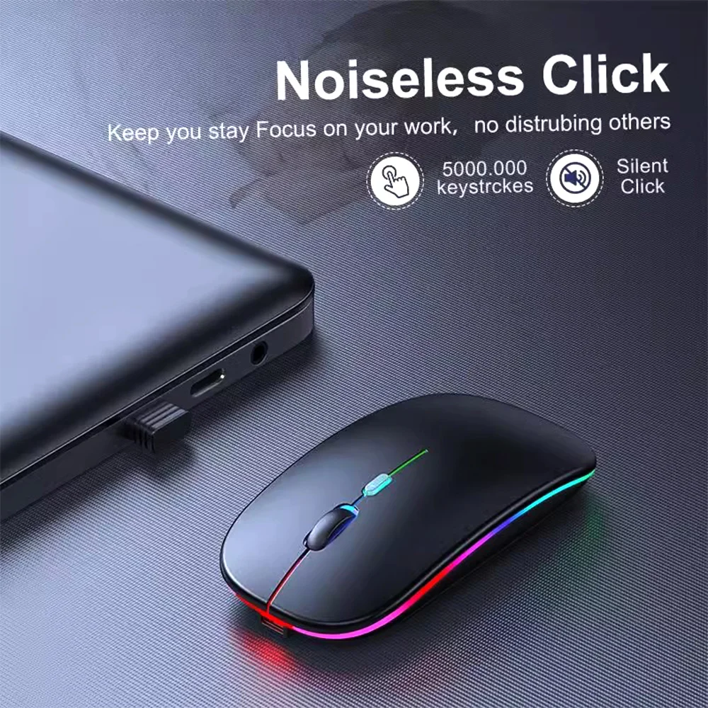 Enhanced Wireless Bluetooth Keyboard and Mouse for Tablets and Phones - Multi-Language Support