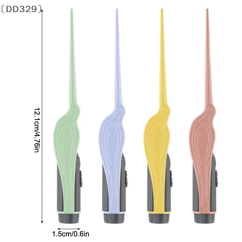 〔DD329〕Baby Ear Cleaner Tweezer Soft Ear Picks LED Flash Light Ear Wax Curette Picker Ear Clean Tool Ear Wax Dig Removal Earpick