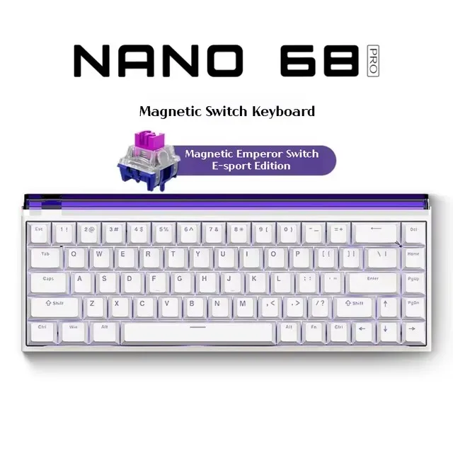【masa】 FGG Madlions NANO 68/68 PRO Magnetic Axis Keyboard TTC Axis Type-C