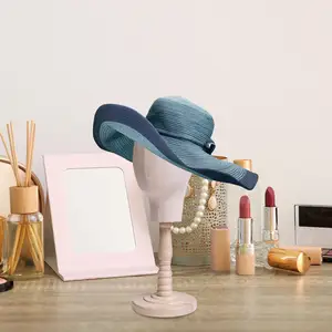 Wig Head Wig Making Hat Display Stand for Hairdresser Training Shopping Mall