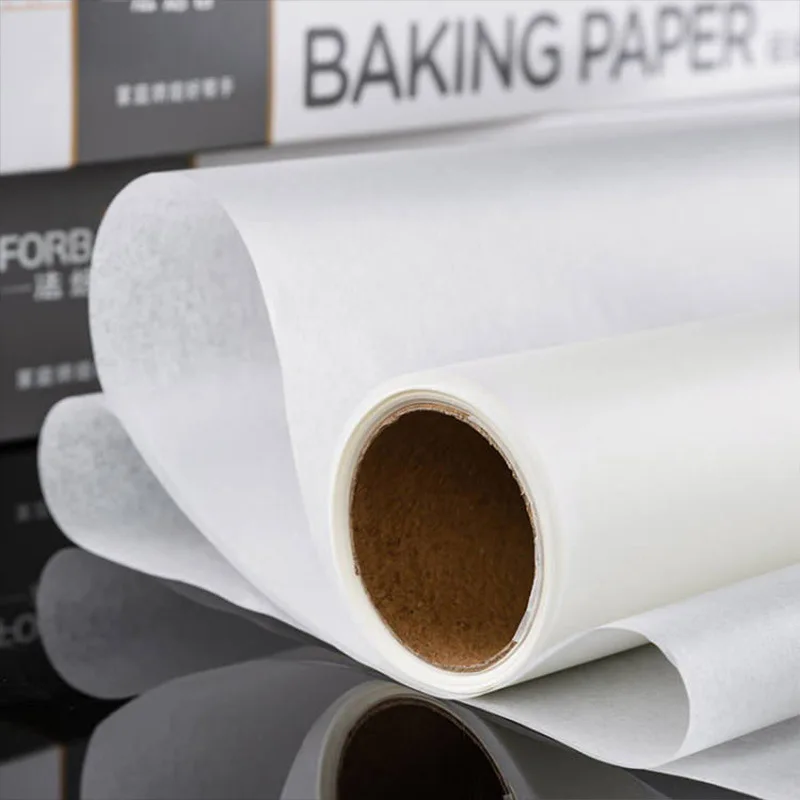 

High Temperature Resistant Baking Paper, Greaseproof Silicone Paper, Barbecue Butter Paper, Nonstick Grill, 30cm x 5m, 1 Roll
