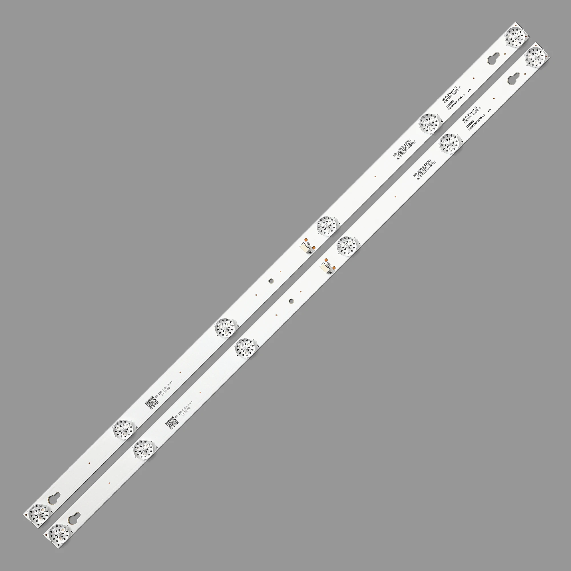 2Pieces/lot 6LED(6V) 560mm LED Backlight Strip for L32P1A 4C-LB3206-HR03J HR01J 32D2900 32HR330M06A5 V5 100%NEW