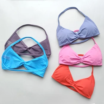 Strappy Backless Impact Sports Bra 1