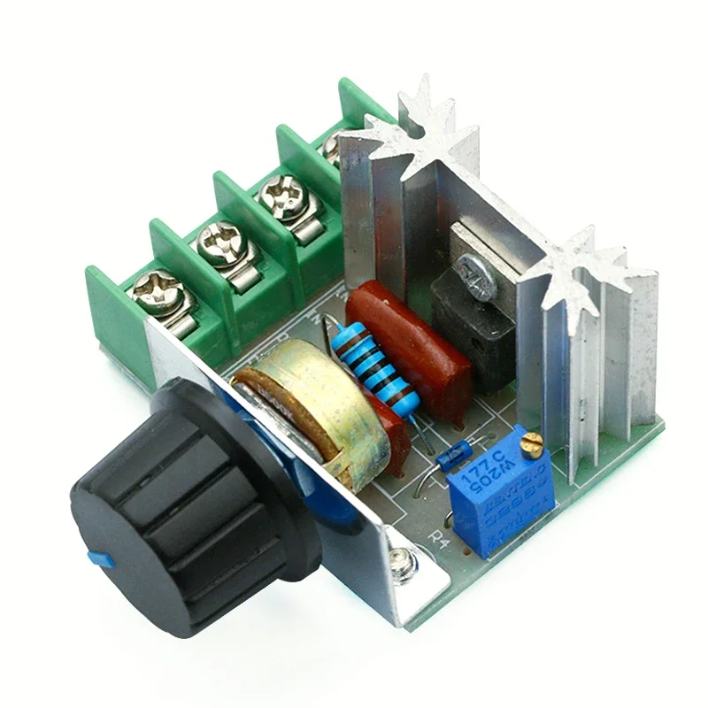 LED Module Dimmer Switch 220V Voltage Regulator 2000W Speed Controller SCR Rectifier Thermostat for LED Lamp Strip Light