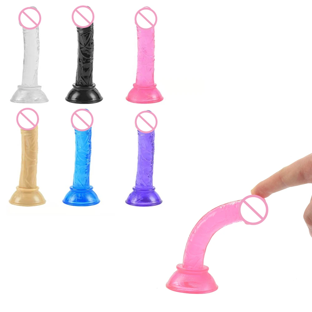 Realistic Dildo Masturbator Anal Toys Women Crystal Dildo Suction Cup Penis Female Sex Toys G-Spot Erotic Toy Adults 18 sex toys