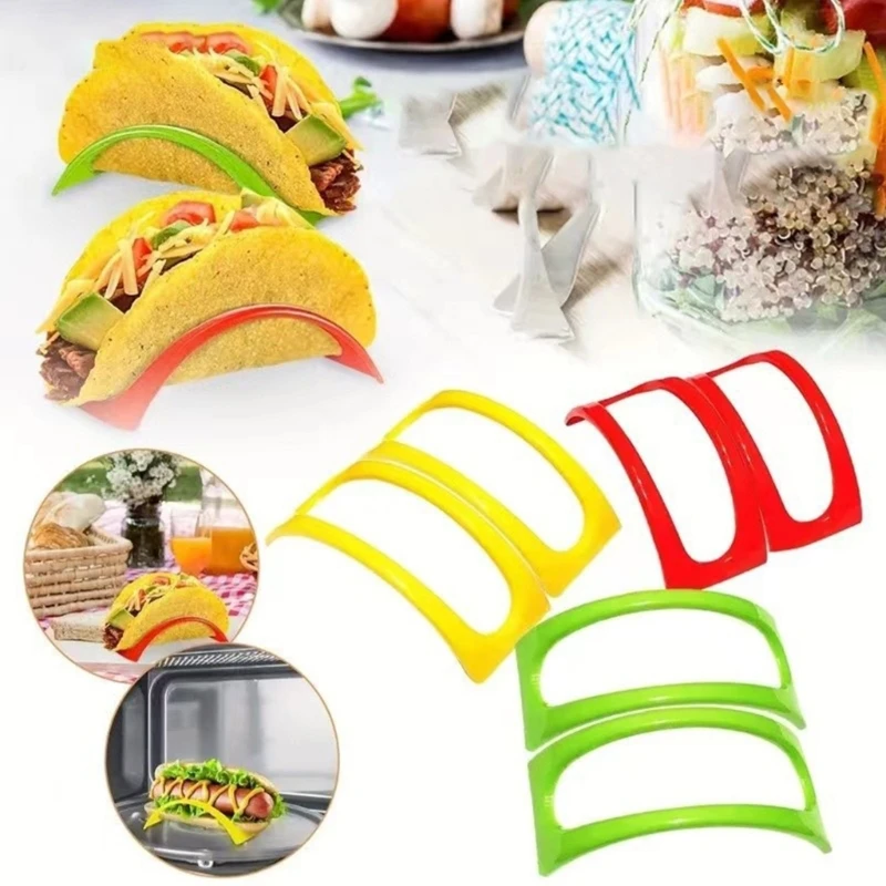 White type plastic Taco 6mm Box 100 pc. - AliExpress