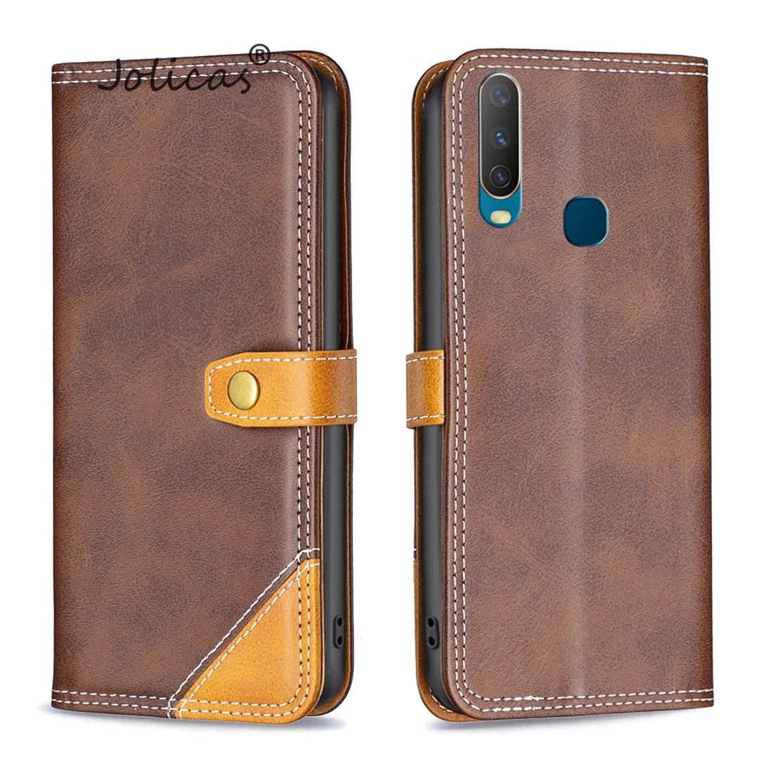 Silicone Flip Cases For Cover Vivo Y17 Best Selling Sfor Vivo Cellular Y15 Y11 Y12 Y15S Cove Wallet Phone Pouch Cellphone Pu