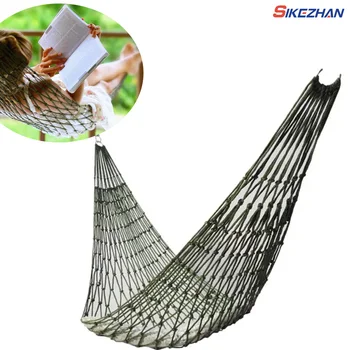 Garden Outdoor Thickened Nylon Rope Hammock 1