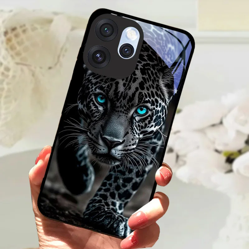 Tempered Glass Phone Case with Full Camera Protection
