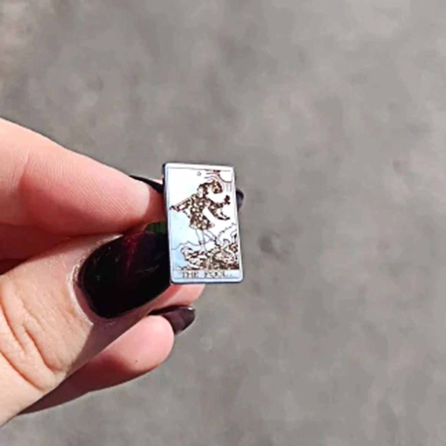 Dawapara Gold-Tone Tarot Card Stainless Steel Vintage Ring for Women - Major Arcana Inspired Jewelry