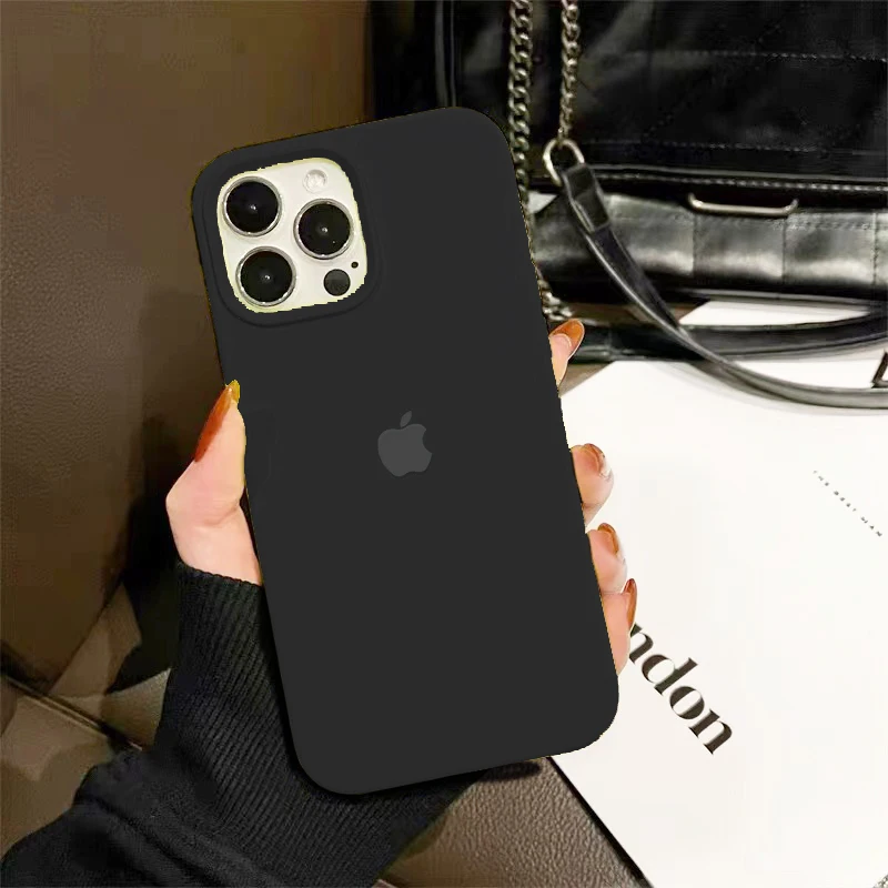 Coque De Téléphone Magnétique En Silicone à Ventouse Pour IPhone 16 15