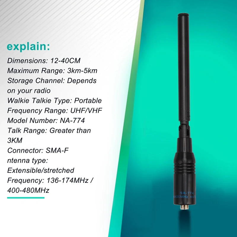 Рисунок 6 - VHF UHF Nagoya телефон телескопическая