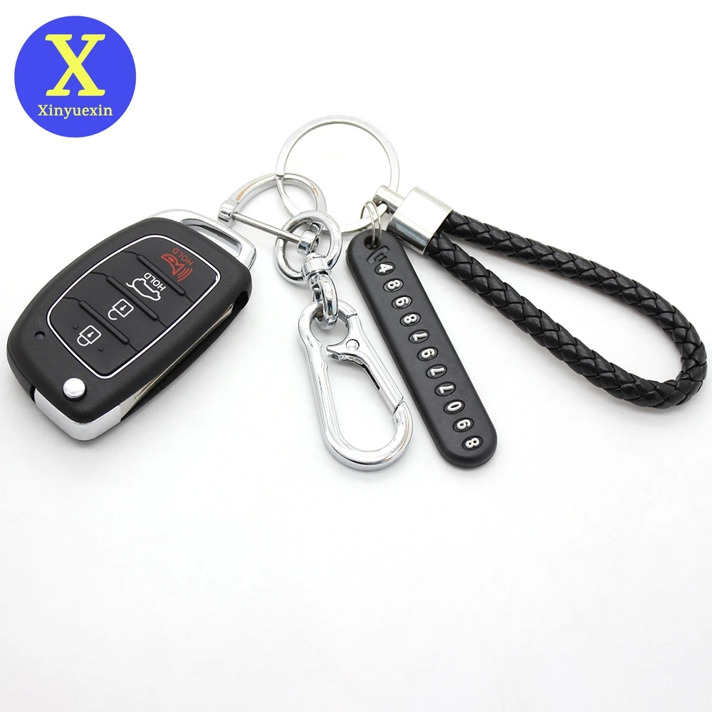 Xinyuexin 4Button Car Remote Key Shell for HYUNDAI Mistra Santa Fe Sonata Tucson Accent I30 I40 I45 Flip Folding Key Replacement