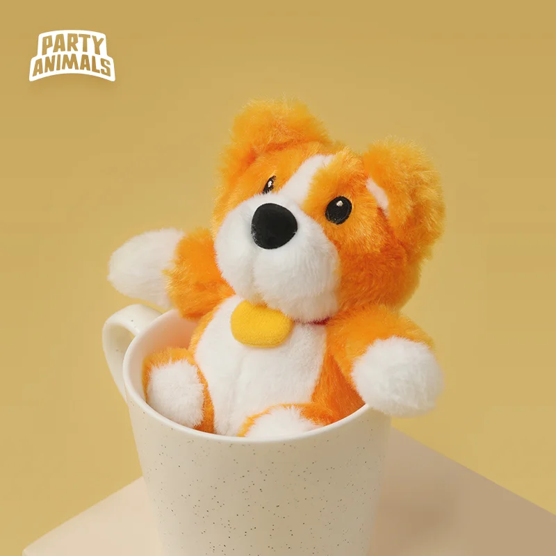 

Partyanimals Beast Party Beast Sitting Series Plush Key Ring, Nemo Plush Toys Cute Birthday Gifts For Children And Girlfriends