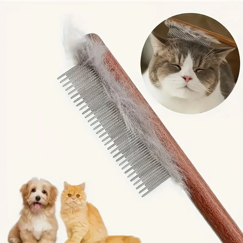 Illustration of Durable Cat Flea Combs For Long Hair