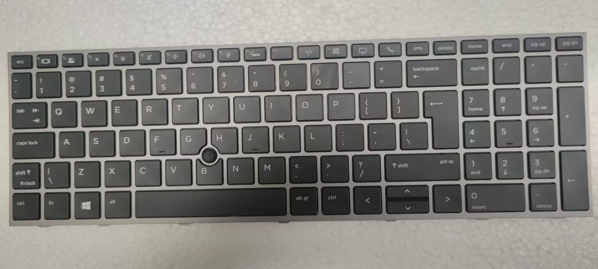 

Новинка для HP ZBOOK 15 G5 17 G5 UI клавиатура с подсветкой Серебристая Рамка