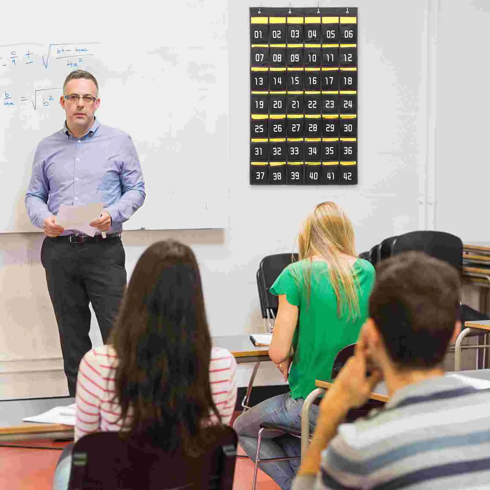 

Карманный органайзер с карманами, карманная табличка для мобильных телефонов, подвесные черные держатели для калькуляторов для разных телефонов