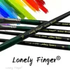 6/24pcs Artist Paint Brushes Set Artist Paintbrushes For Acrylic Oil Watercolor Acrylic Painting For Body Face Rock Canvas 3