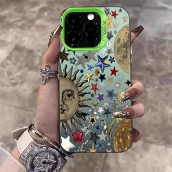 Fashion Colorful Star Moon Matte Phone Case - Nova 7 SE 5G (CYG - 313H258212A1)
