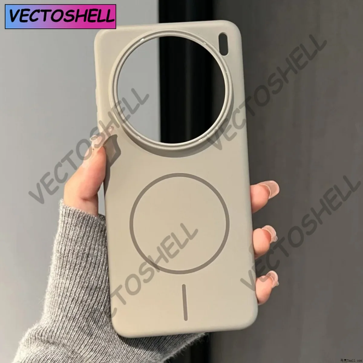 Enhanced Product Title:  
Premium Wireless Charging Hard Matte Cover with MagSafe Compatibility