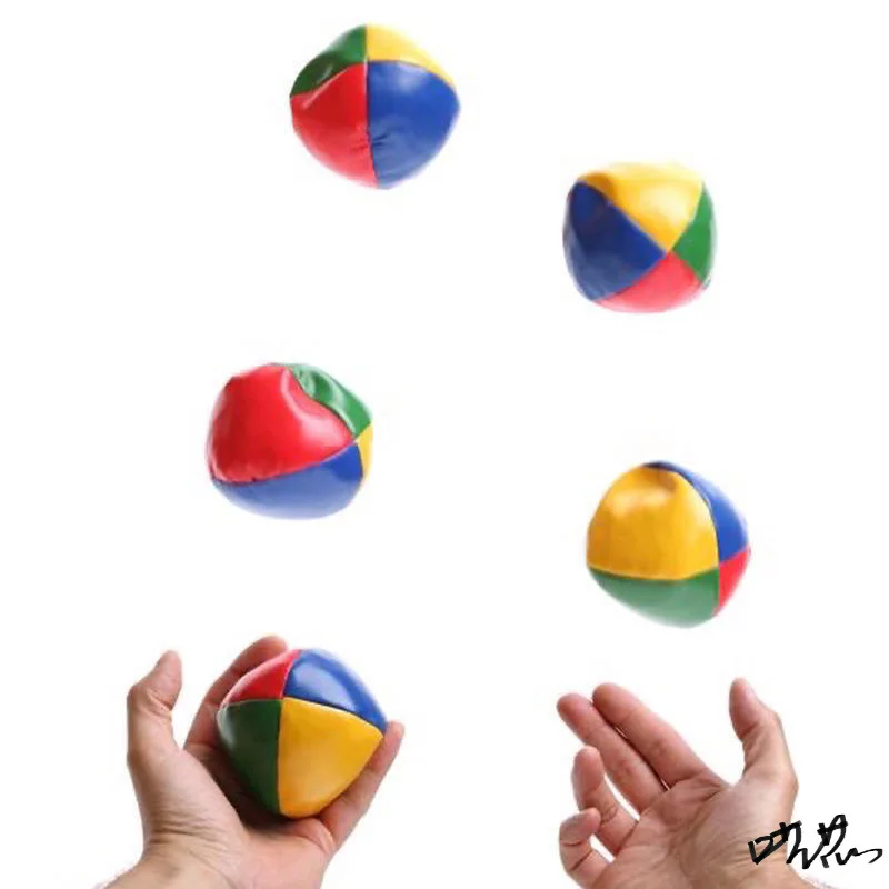 Children‘S Outdoor Sport Ball 3-6Pcs Juggling Balls Set Circus Balls With 4 Panel Design for Kids and Adults Outdoor Sport Toys