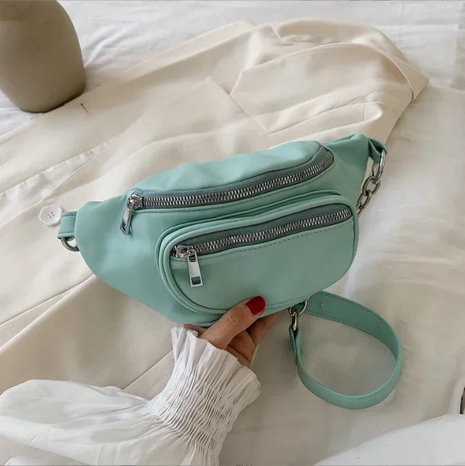 

2023 New Waist Bag Woman Fashion Girls Shoulder Bags Waist Packs Phone Pouch