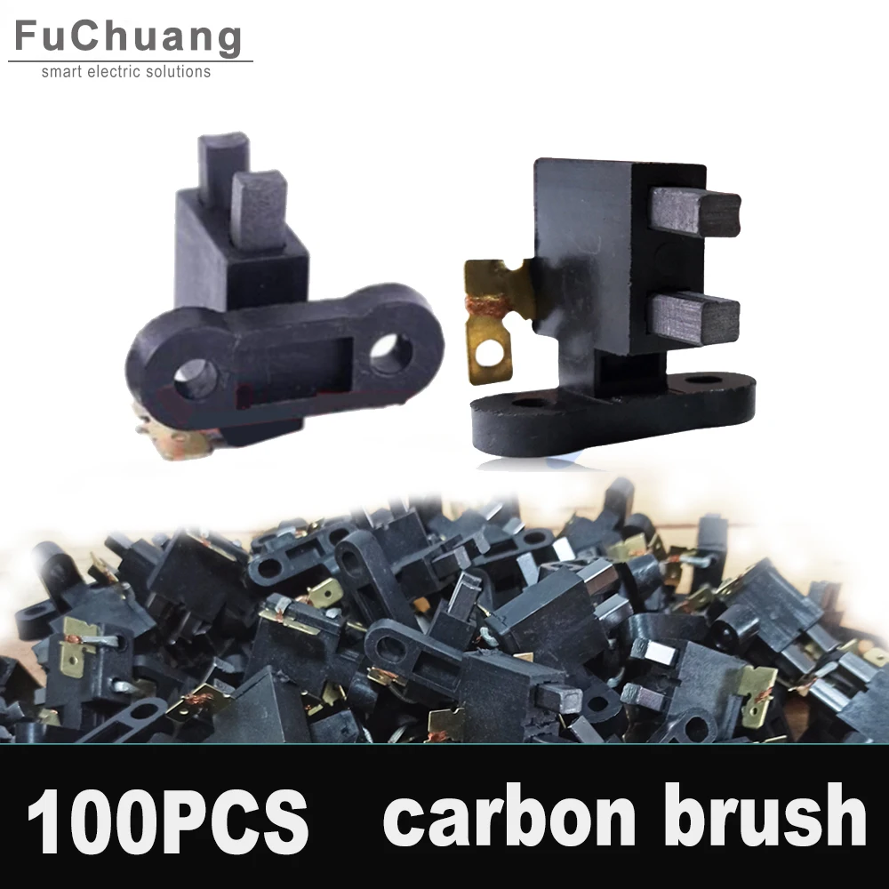 

100PCS Gasoline Generator Accessories 2-3KW 5-8KW Electric Carbon Brush Holder Regulator 168/188F for GX160 Gasoline Generator